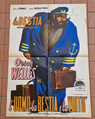 Toto orson welles uomo - welles, l'uomo