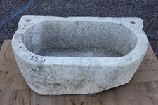 VASCA IN PIETRA granito 84X50  H33 N. 25 S  da giardino lavandino fioriera