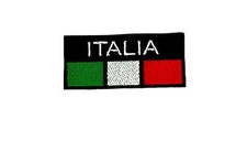 Toppa Stemma Ricamata Italia Bandiera Airsoft Aeronautica Militare Pilota Italia