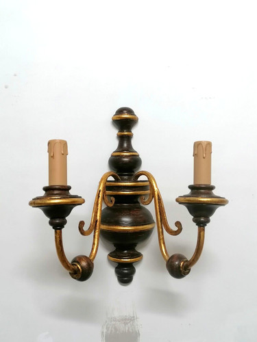 Applique classico foglia - , oro