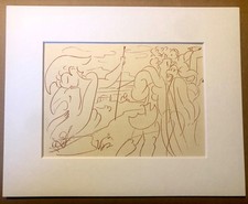 Stampa d'epoca vintage Picasso