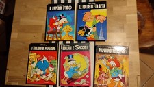 9 libri Disney Trilioni Paperino Western Paperon d'oro Follie Eta Beta + Altri