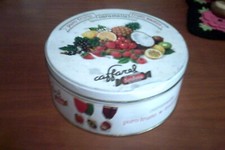 Scatola rotonda latta - scatola,