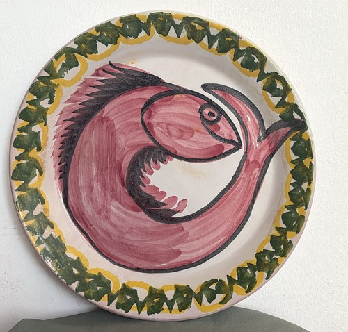 Piatto maiolica di - in,