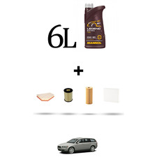 HOFFCAR Kit tagliando 4 FILTRI