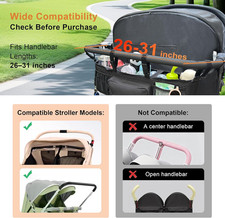 Double Stroller Organizer Bob