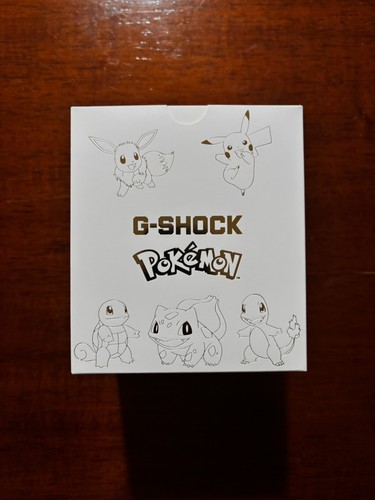 Casio shock pokémon - x,