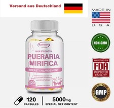 Pueraria Mirifica 120 Capsule 5000mg - Aumento del Seno Femminile