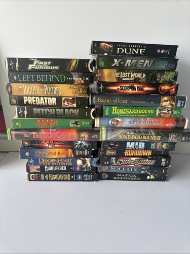 Lot vhs movies action - lot, 25