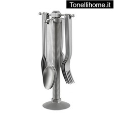 Set posate con portaposate - di,