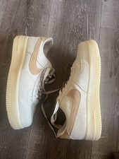 Nike Air Force 1 AF1 82 beige scamosciato basso Air Force taglia 7,5 uk