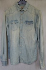 CAMICIA UOMO ZARA WASHED OUT