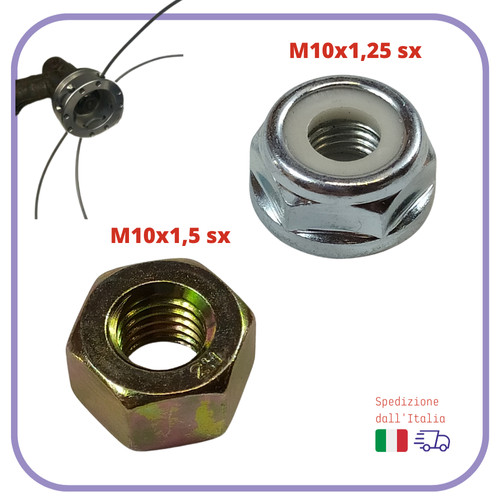 Ricambi dado bullone testina - bullone,