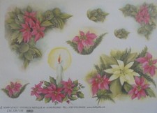 CARTA DA DECOUPAGE - STELLE DI