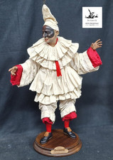 Pulcinella spaghetti Cm 38vestito Napoletana Stile 700' pastori krippen crib 