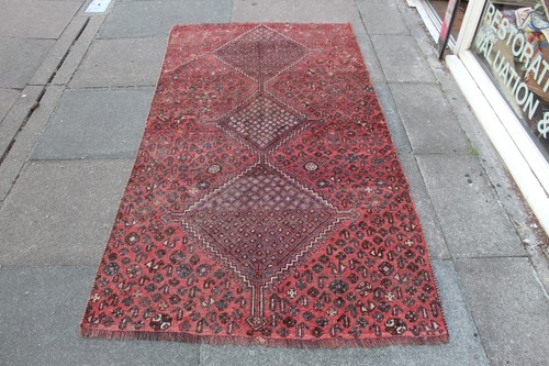 Tappeto grande rosso - , lana