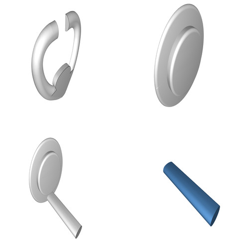 Supporto espositore orologio - supporto,