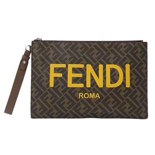 Borsa pochette fendi - borsa, zucca