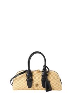 Women's Pinko Rafia/Black/Gold
