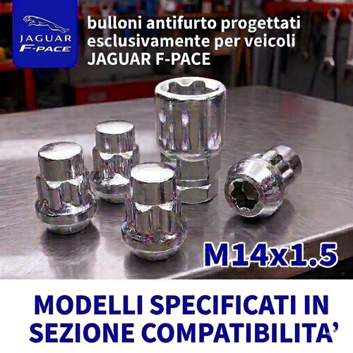 Kit dadi antifurto per - 4,