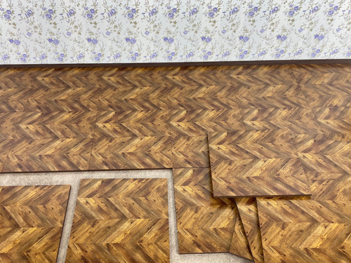 Casa delle bambole parquet - delle,