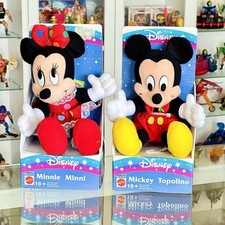 Minnie e Topolino Mickey Mouse Minni Pupazzi Vintage Mattel 1993