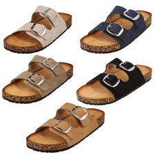 Sandali Mule Bassi Con Doppia