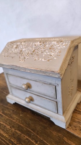 Portagioie legno dipinto - legno,