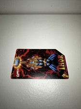 Scheda telefonica usata Marvel Comics Thor  Ottime condizioni