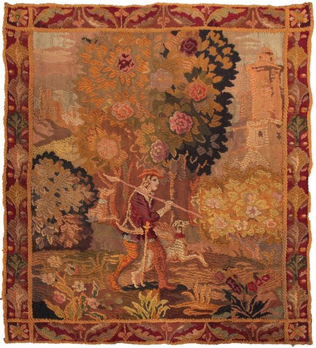 Arazzo antico paesaggio