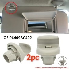 2 pz clip gancio aletta