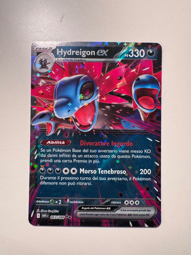 Pokemon card hydreigon ex - pokemon, •