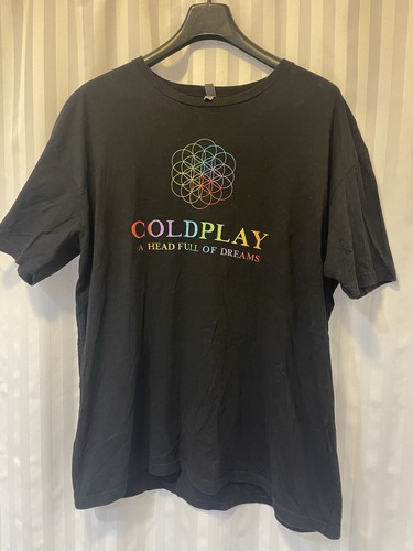 Shirt concerto coldplay nera - t-shirt,