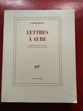 André BRETON  Lettres à Aube