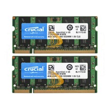 Crucial Kits 2x 4 GB 2RX8