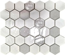 Mosaico IN Ceramica Hexagon