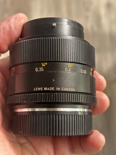 Leica leitz canada - summicron, r