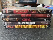 Unearthed Films Extreme Horror Splatter 5 DVD Lot Ryan Nicholson Rare OOP