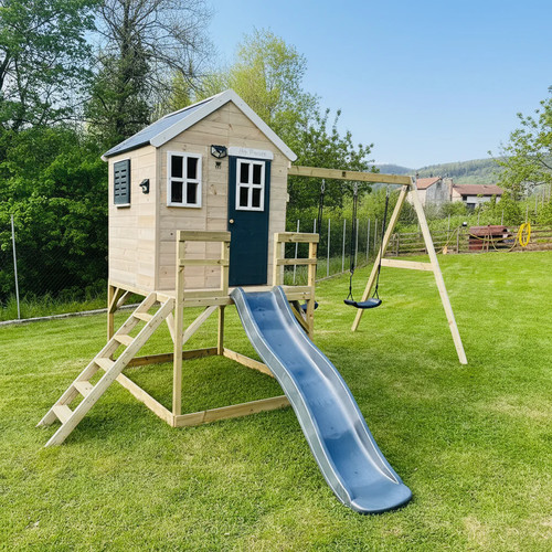 Casetta legno lodge con - in,