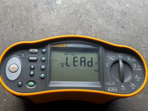 Fluke 1654b tester - fluke,