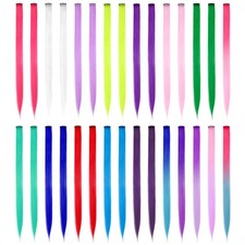  Clips Extension Cheveux Poiffure Pour Les Femmes De Synthétiques À