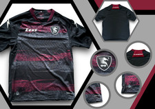 Maglia (tg. L) Limited Edition Nero-Granata SALERNITANA by Zeus 1/1