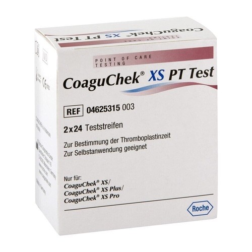 Coaguchek test 2x24 - pt,