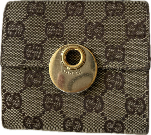 Gucci canvas bifold - canvas, wallet
