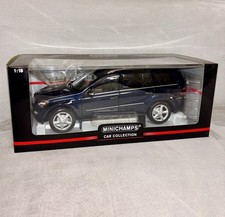 Mercedes Benz GL Klasse 2006 1/18 Minichamps Metallic Blue