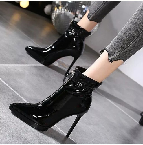 Stivali scarpe stivaletti - stivaletti, nero