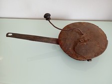 Tostacaffè antica, padella tosta cereali e caffè, tostatrice