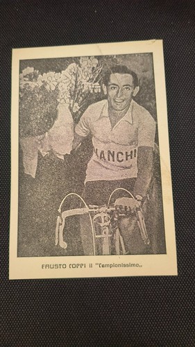 Cartolina fausto coppi - cartolina,