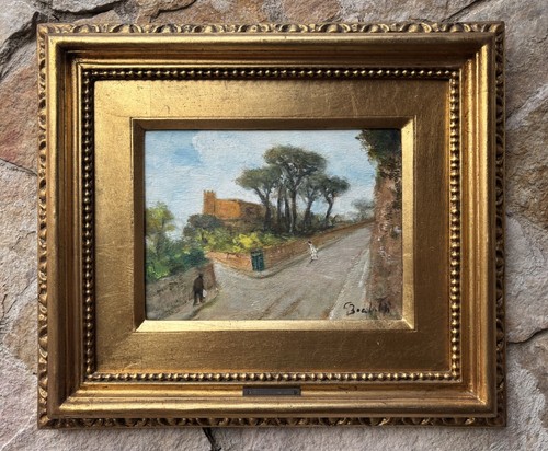 Quadro antico paesaggio - quadro, -paesaggio-