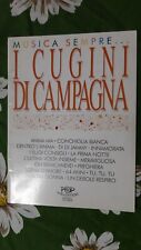 I Cugini di Campagna spartito musicale per pianoforte e chitarra. Ottimo stato